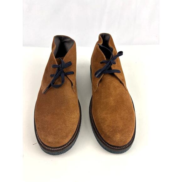 Donald J. Pliner‎ Levi Chukka Boots Calf Suede Cognac Men\'s 8 M main image 5